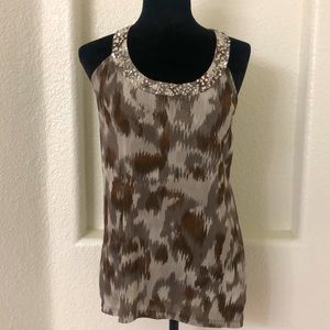 INC International Camo Halter Top